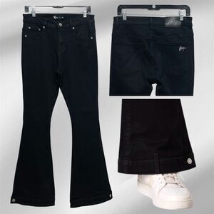 Filthy Wealth Men's W30 L32 Black Stretch Jeans